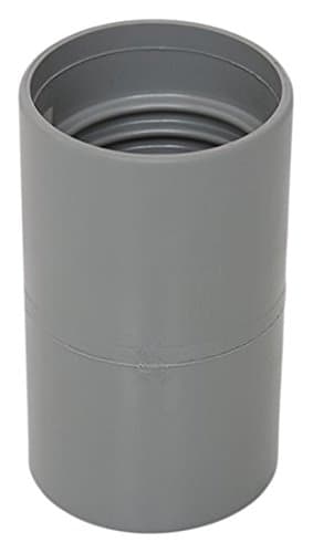 Flexaust 03100360 Genesis PVC Double Threaded Hose Connector for Series Commercial, Flx Plus, Uni-Loop and UT 2" Vacuum Hoses