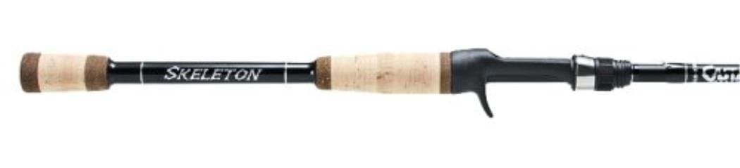 Castaway Rods Skeleton Worm Heavy Freshwater Casting Rod, 6.5-Feet, Heavy