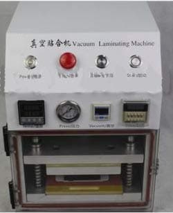 GOWE With Vacuum Pump and Air Compressor, New Updated OCA Vacuum Laminator Laminating Machine Refurbish Repair OCA Lamination Machine
