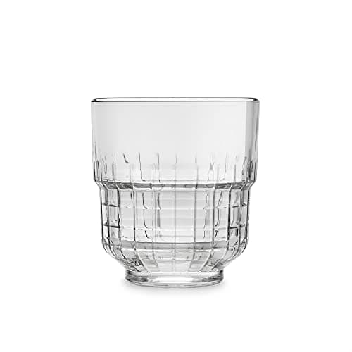 Libbey TarQ Drinking Glass 266 ml / 26 cl Set of 6 Stackable Dishwasher Safe