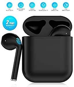 Jofell Wireless Sport Earbuds with Charging Case,True Mini Wireless Earbuds with Microphone Compatible iOS Android Smartphone