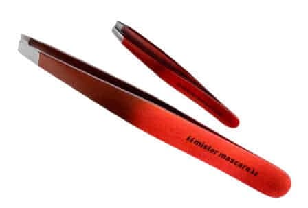 Mister Mascara Slant Tweezers and Mini