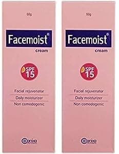 Facemoist Cream SPF 15 60g (pack of 2)