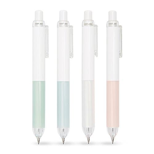 M&Sun Cute Kawaii Simple Style 0.5mm Point Mechanical Pencil for School Office Supplies Prizes Gifts Pack of 4