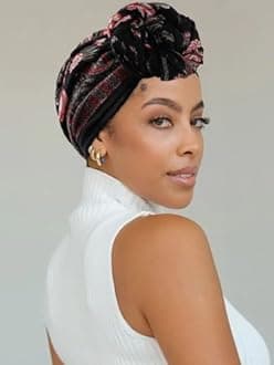 GERINLY Lightweight Scarves Fashion Flowers Print Women Cotton Wrap Scarf Head Shawl Summer Gift