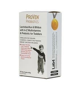 Proven Toddler Probiotic with A-Z Multivitamins - 60g