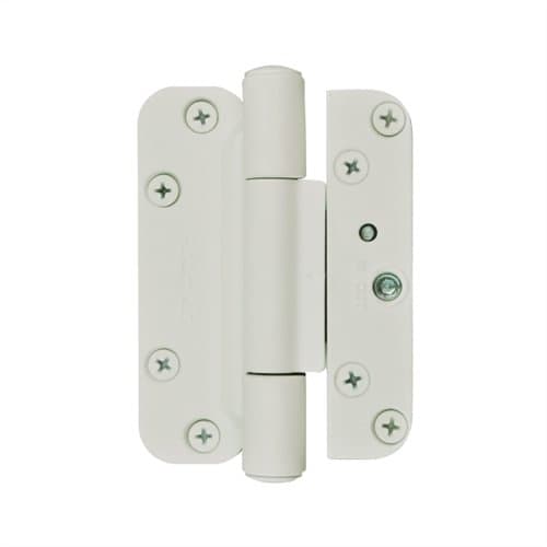 FWH Hinge Kit Left Hand with 3 Hinges in White