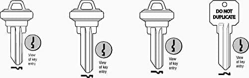 Schlage SC8-BR SC8 Blank Key - pack of 50
