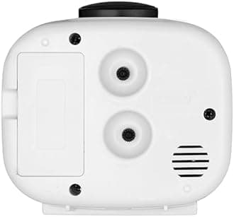 SLOVAN QUARTZ Plastic Beep Table Alarm Clock - 9 CM X 11 (Black)