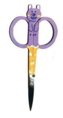 Cat Embroidery Scissors - Purrfect Points - PURPLE