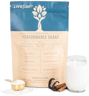 Meal Replacement Shakes for Weight Gain, Muscle Recovery & Muscle Building (Vanilla, 2lb) Clean Vegan Protein, BCAA & Superfood Powder Drink for Post Workout Recovery | Keto, Dairy-Free, Soy-Free