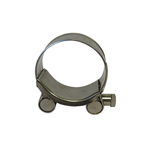 Hose Clamp, 20-22 mm (0.79" to 0.87") Heavy Duty T-Bolt Clamp, 304 Stainless Steel (Pack of 2)