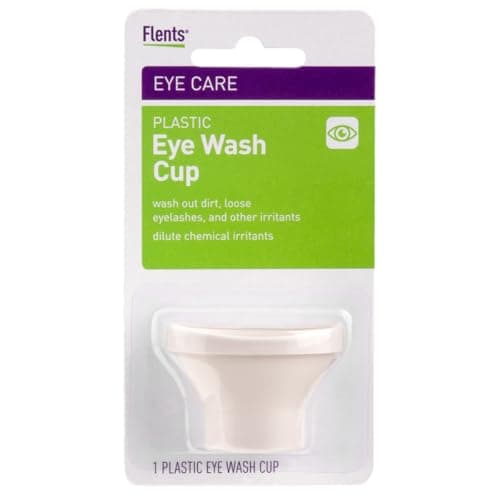 Flents Plastic Eye Wash Cup - (White)