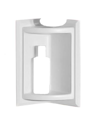 Swanstone7211-010 Corner Soap Dish, White Finish