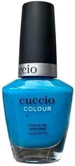 Cuccio ColourCuccio Pretty Awesome | Neon Nail Polish Nail Paint | 13ml | Long Lasting, Glossy, Vegan | Paraben Free | No Yellowing | FREE from Harmful Chemicals (Live Your Dream) - Sky Blue