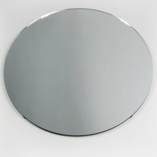 HomefordFrameless Round Mirror Base Centerpiece, 18-inch