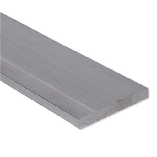 1/2" X 4" Stainless Steel Flat Bar, 304 General Purpose Plate, 6 Inch Length, Mill Stock, 0.5 inch Thick