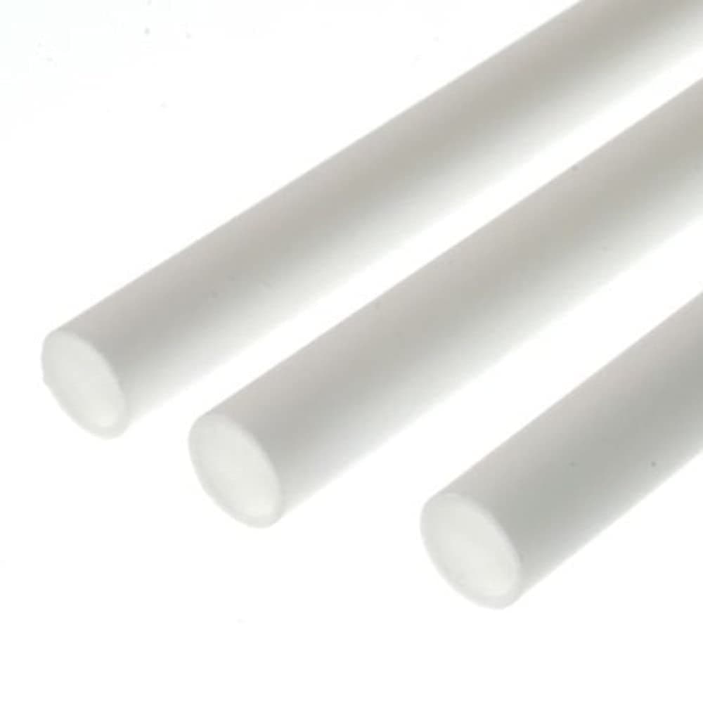 Evergreen Plastic Pipe Diameter 0.3 inches (7.1 mm), Inner Diameter 0.2 inches (5.7 mm), Plate Thickness 0.02 inches (0.69 mm), Length 13.8 inches (35 cm) (3 Pieces)