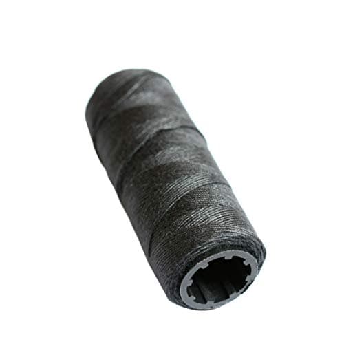 3 Rolls Sewing Thread for Hair Weave Bundles, Hair Extensions, Sewing Hair Weft, Making Wig DIY Weaving Thread (Black)