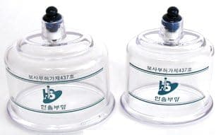 Big Size Cupping Cups for Massage, Oil Massage, Acupuncture -2pcs/Set