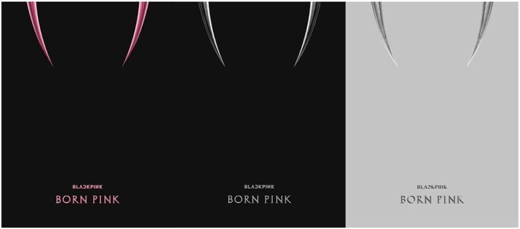 YG PLUS - BORN PINK [BOX SET ver.] 2nd Album+Folded Poster (PINK+BLACK+GRAY ver. SET)