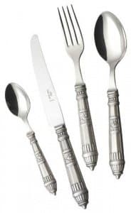 Alain Saint Joanis Louvres Silverplate 5 Piece Place Setting