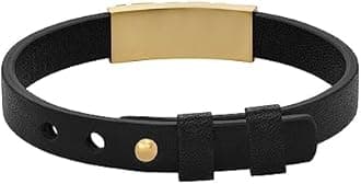 Diesel Herrenarmband aus Leder oder Nylon mit Karabinerhaken- oder Knopfverschluss