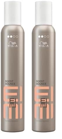 EIMI Bounce Boost Curl Enhancing Hair Mousse | 300 ml | Curl Defining & Hair Volumizing Mousse with Heat Protection & Frizz Control (Pack of 2)