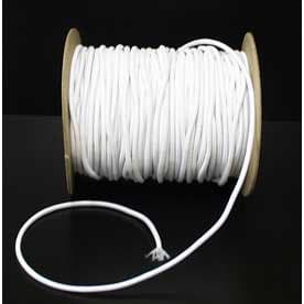 Sewsan Stitch 2.5 mm Round white Elastic Cord - per 10 metres FREE P&P