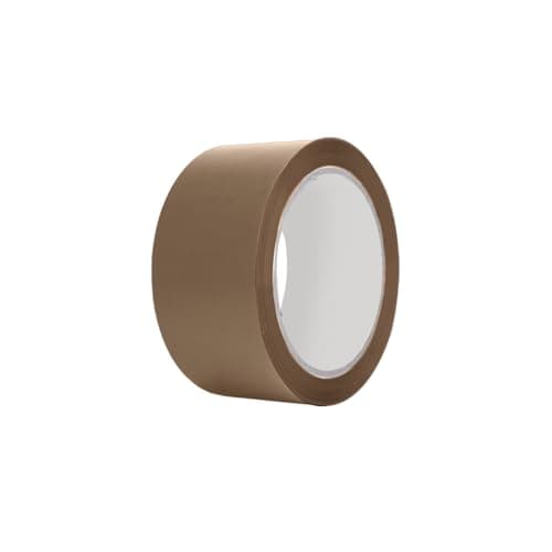 ARVO Brown Packing Tape 1 Roll with Low Noise (48mm x 60m) - Durable Parcel Tape for Packing Boxes, Secure Packaging for Moving House