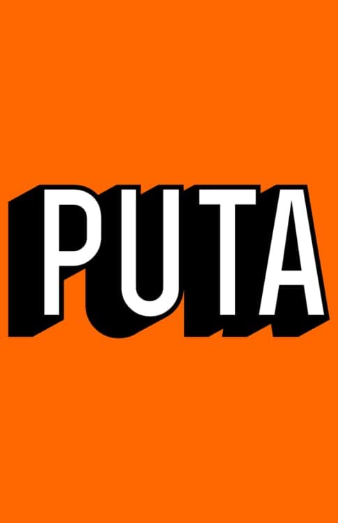 SSTS PRINT Puta Sticker for car Bumper 5 inch