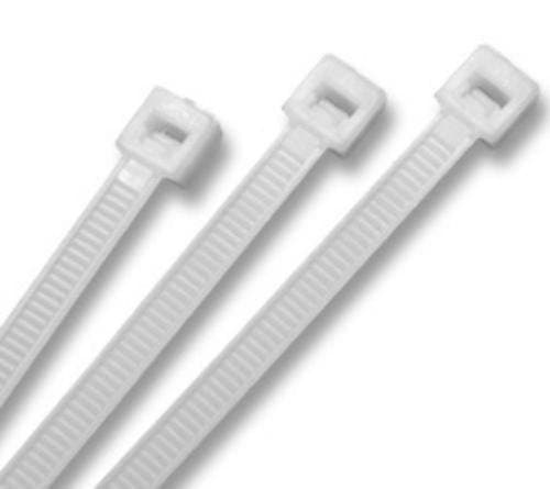CLASSYTEK Wonder Quick Tie 12 Inch Cable Ties 300 x 3.6 mm Nylon Zip Wire Organizer Self Locking Tie (White) -100 Pieces