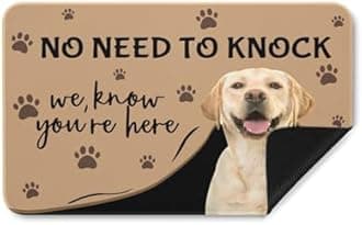 CETPYSYT Personalized Monogram Door Mats with Family Name Custom Welcome Door Mat for Front Door with Anti-Slip Backing Personalized Doormat with Initial for Home Entrance Made in USA