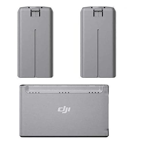 CAMRISE Original DJI Mavic Mini 2 Two-Way Charging Hub and Two Pack Intelligent Flight Batteries (for SE Drone ONLY) Gray