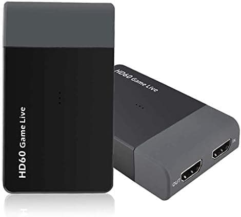 USB3.0 HDMI Game Capture Card Audio Video 4K 30P/1080P 120fps Record and Live Streaming,HDMI Capture Device for Nintendo Switch PS5 PS4 Xbox One 360 Wii U,Windows Linux Os X System