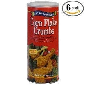 Southh Crumbs, Corn Flake 12 oz. (Pack of 6)