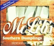 Mclib's Southern Dumplings, 8-ounce Boxes (Pack of 3)