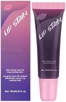 HMDABD Peel Off Lip Liner Stain Long Lasting Lip Tint Stain Nonstick Cup Lipgloss Makeup for Women Lip Stain Lipgloss (01, One Size)