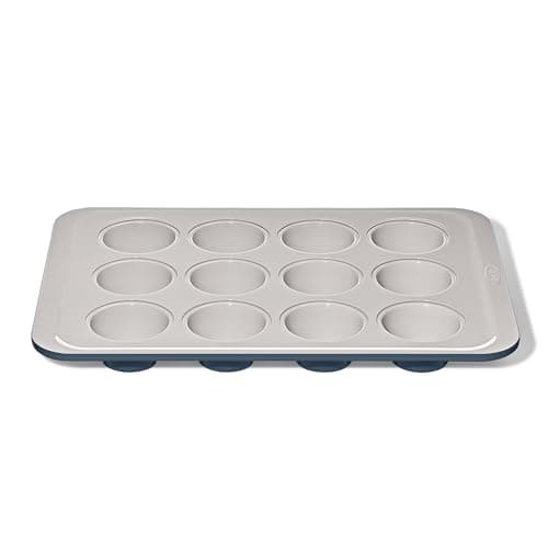 OXO Good Grips Non-Stick Pro Ceramic Coated Metal Bakeware 12 Cup Muffin Pan – Storm Blue