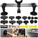 Auto Body Repair Tool, Car Dent Puller with Upgrade Length Double Pole Bridge Dent Puller for Refrigerator Washing Machine Automobile Dent Removal, Door Dent, Metal Dent Repair