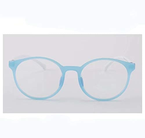 HANBIN for 3-14 Years Old Children Anti Glare Eyeglasses Anti Blue Light Glasses for Kids UV Protection Glasses Computer Glasses Video Gaming TV Glasses Blue+White 47 * 18 * 130mm