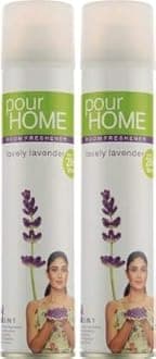 Pour Home Room Freshener Lovely Lavender 270 Ml (Pack of 2) Spray