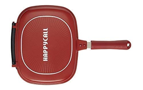 Double Sided Nonstick Coating Grill Pan with Strong Magnetic Handles-28cm