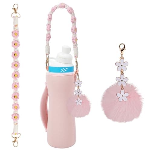 Upgrade Your Hydration Experience with Cirkul Accessories: Sleek Cirkul Water Bottle Sleeve, Stylish Cirkul Charms, Durable Straps, Handy Bottle Handle & More