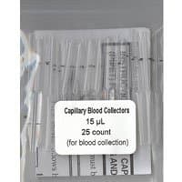 PT# 5655 PT# # 5655- Tube Capillary Single Dose Plastic 15uL 25/Bg by, Polymer Technology Systems