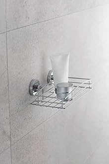 Wenko Vacuum-Loc Wall Shower Shelf