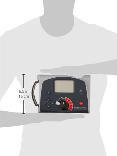 Megger BM5200 5k Insulation Tester, Digital/Analog Display, 100GΩ, CATIII 600V