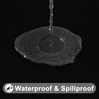 smiry Rectangle Table Cloth Cover, Elastic Fitted Flannel Backed Vinyl Tablecloths for 6ft 30" x 72" Folding Tables, Waterproof Wipeable Table Covers for Indoor, Outdoor, Picnic and Camping, Black