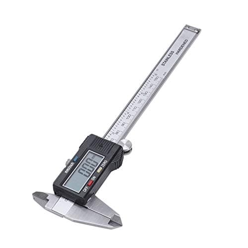 Digital Vernier Calipers Silver 6 "/ 150mm Digital Electronic King Foot Caliber Large Screen Tool Minimeter precision measuring