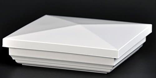 Westech PVC New England Post Cap 5" x 5" (12 CAPS)